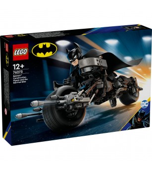 LEGO DC Super Heroes: Figurina de constructie Batman™ si motocicleta Bat-Pod - 76273, 713 piese, 12 + ani - LEGO DC Super Heroes LEGO DC Super Heroes: Figurina de constructie Batman™ si motocicleta Bat-Pod - 76273, 713 piese, 12 + ani - LEGO DC Super Heroes