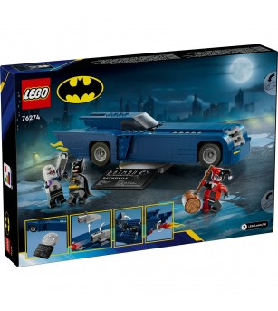 LEGO DC Super Heroes: Batman™ cu Batmobile™ vs Harley Quinn™ si Mr. Freeze™ - 76274, 435 piese, 8 + ani - LEGO DC Super Heroes