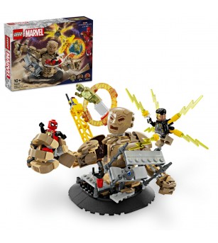 LEGO Marvel Super Heroes: Omul Paianjen vs Sandman: Batalia finala - 76280, 347 piese, 10 + ani - LEGO DC Super Heroes