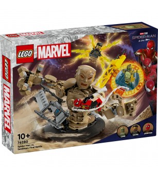 LEGO Marvel Super Heroes: Omul Paianjen vs Sandman: Batalia finala - 76280, 347 piese, 10 + ani - LEGO DC Super Heroes LEGO Marvel Super Heroes: Omul Paianjen vs Sandman: Batalia finala - 76280, 347 piese, 10 + ani - LEGO DC Super Heroes