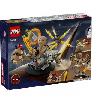 LEGO Marvel Super Heroes: Omul Paianjen vs Sandman: Batalia finala - 76280, 347 piese, 10 + ani - LEGO DC Super Heroes LEGO Marvel Super Heroes: Omul Paianjen vs Sandman: Batalia finala - 76280, 347 piese, 10 + ani - LEGO DC Super Heroes