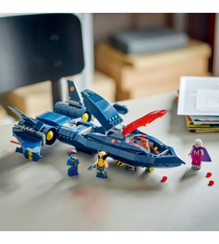 LEGO Marvel Super Heroes: Avionul X-Jet al X-Men - 76281, 359 piese, 8 + ani - LEGO DC Super Heroes