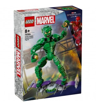 LEGO Marvel Super Heroes: Figurina de constructie Green Goblin - 76284, 471 piese, 8 + ani - LEGO DC Super Heroes