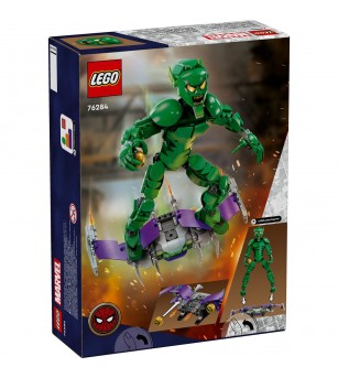LEGO Marvel Super Heroes: Figurina de constructie Green Goblin - 76284, 471 piese, 8 + ani - LEGO DC Super Heroes