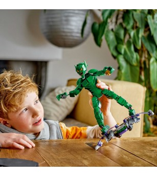 LEGO Marvel Super Heroes: Figurina de constructie Green Goblin - 76284, 471 piese, 8 + ani - LEGO DC Super Heroes