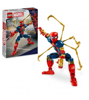 LEGO Marvel Super Heroes: Figurina de constructie Omul Paianjen de fier - 76298, 303 piese, 8 + ani - LEGO DC Super Heroes