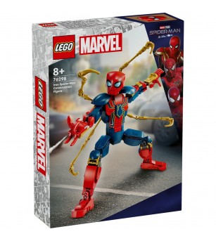 LEGO Marvel Super Heroes: Figurina de constructie Omul Paianjen de fier - 76298, 303 piese, 8 + ani - LEGO DC Super Heroes