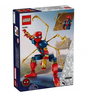 LEGO Marvel Super Heroes: Figurina de constructie Omul Paianjen de fier - 76298, 303 piese, 8 + ani - LEGO DC Super Heroes