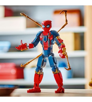 LEGO Marvel Super Heroes: Figurina de constructie Omul Paianjen de fier - 76298, 303 piese, 8 + ani - LEGO DC Super Heroes