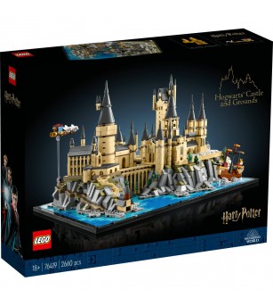 LEGO Harry Potter: Castelul Hogwarts si imprejurimile - 76419, 2660 piese, 18 + ani - LEGO Harry Potter