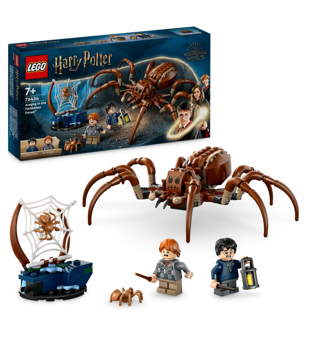 LEGO Harry Potter: Aragog în Padurea Interzisa - 76434, 195 piese, 7 + ani - LEGO Harry Potter