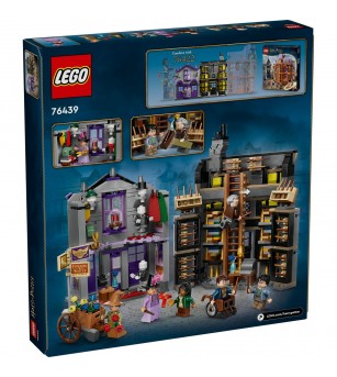 LEGO Harry Potter: Ollivander si magazinul de haine al lui Madam Malkin - 76439, 744 piese, 8 + ani - LEGO Harry Potter
