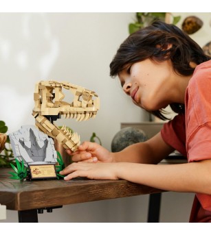 LEGO Jurassic World: Fosile de dinozaur: craniu de T.rex - 76964, 577 piese, 9 + ani - LEGO Jurassic World