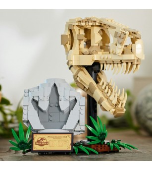 LEGO Jurassic World: Fosile de dinozaur: craniu de T.rex - 76964, 577 piese, 9 + ani - LEGO Jurassic World