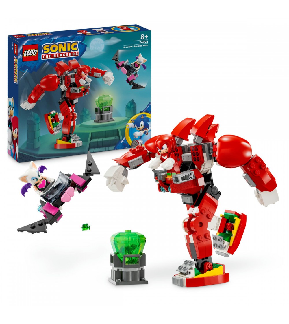 LEGO Sonic the Hedgehog: Robotul gardian al lui Knuckles - 76996, 276 piese, 8 + ani - LEGO Sonic the Hedgehog