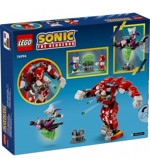 LEGO Sonic the Hedgehog: Robotul gardian al lui Knuckles - 76996, 276 piese, 8 + ani - LEGO Sonic the Hedgehog