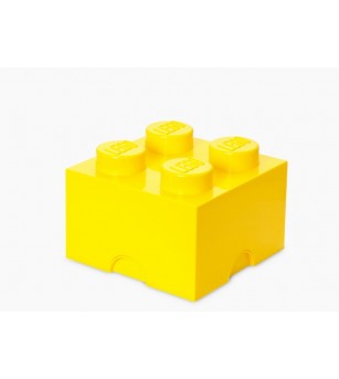 Cutie depozitare LEGO 4 galben - Organizare jucarii
