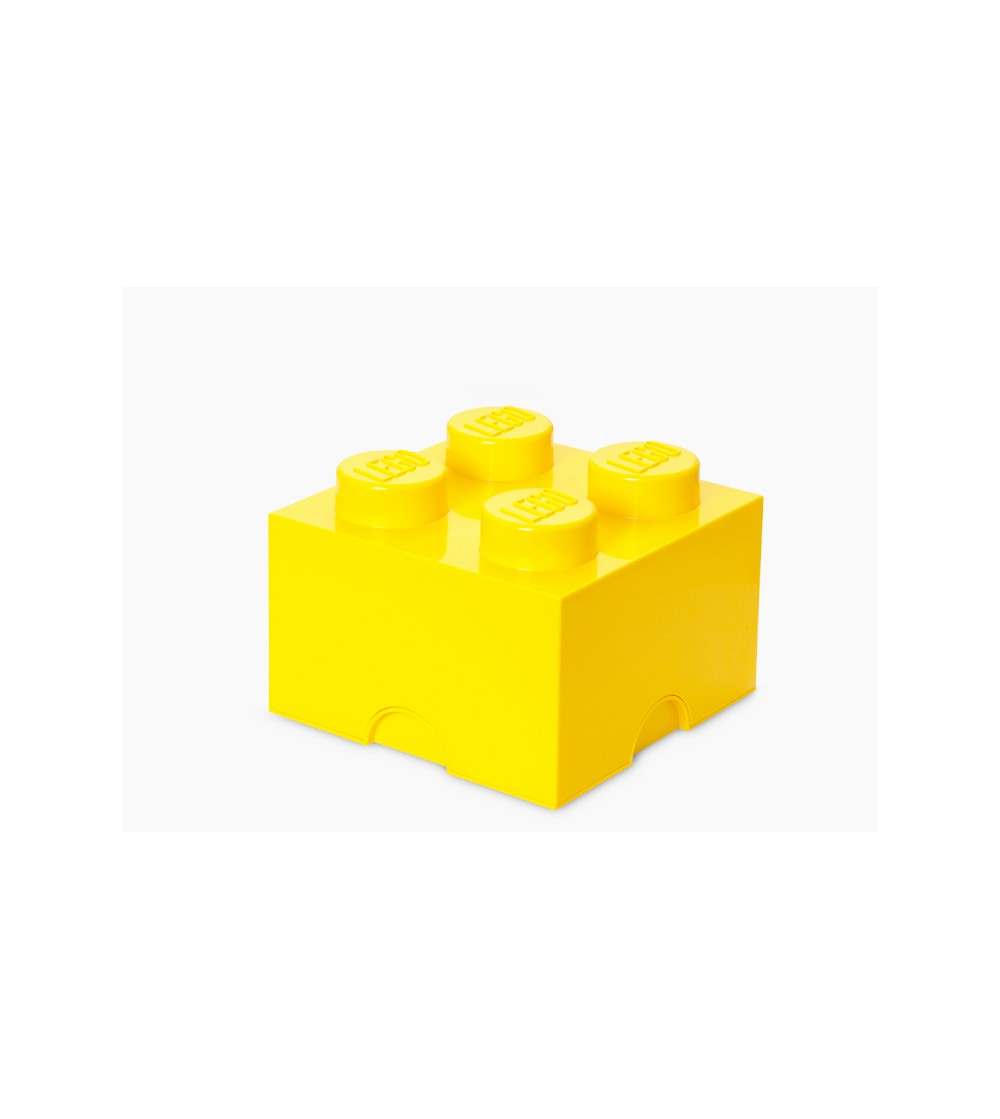 Cutie depozitare LEGO 4 galben - Organizare jucarii