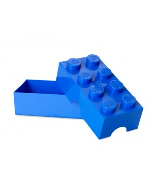 Cutie sandwich LEGO 2x4 albastru - Caserole și sticle de apă