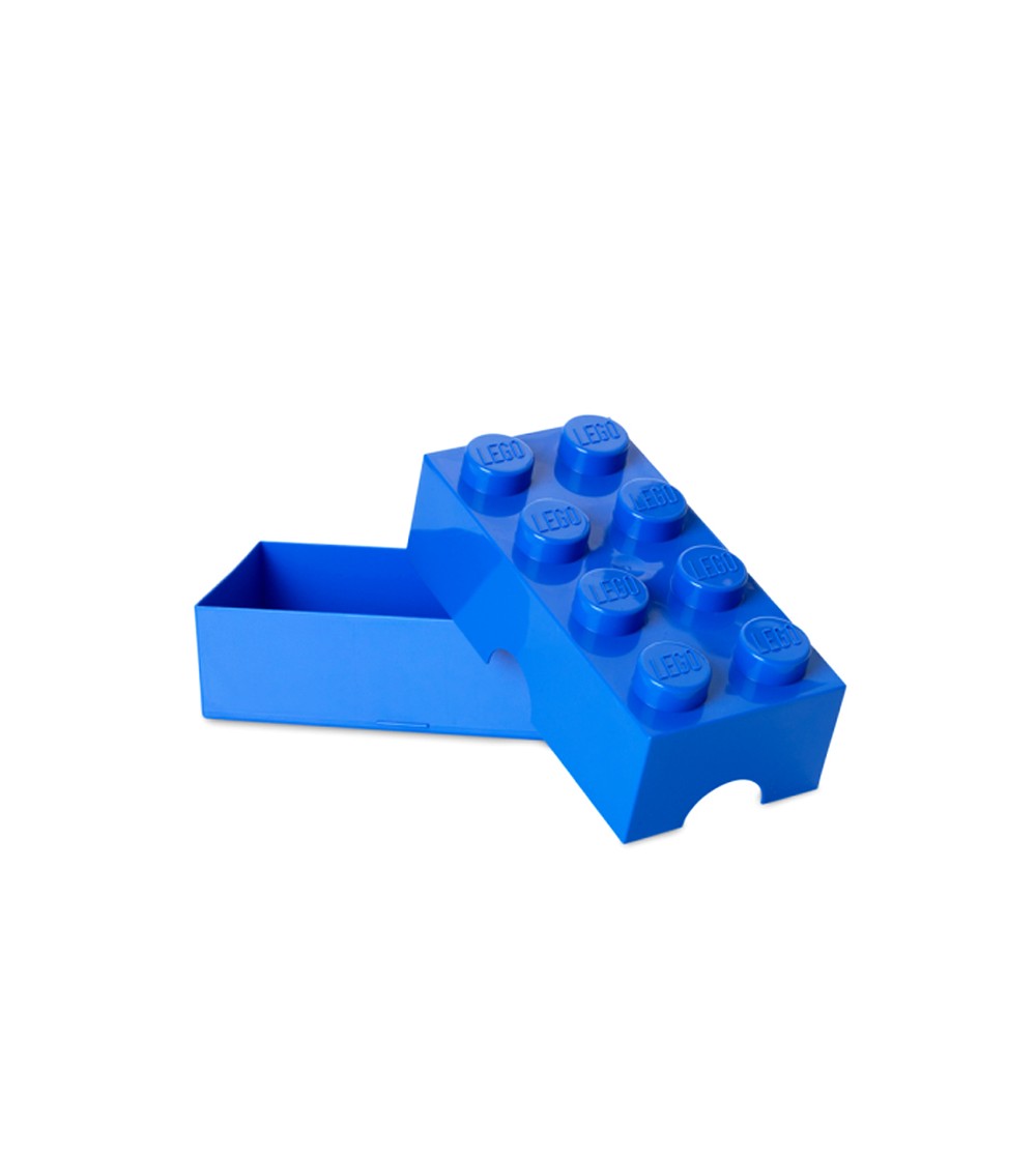 Cutie sandwich LEGO 2x4 albastru - Caserole și sticle de apă Cutie sandwich LEGO 2x4 albastru - Caserole și sticle de apă
