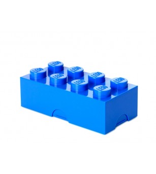 Cutie sandwich LEGO 2x4 albastru - Caserole și sticle de apă