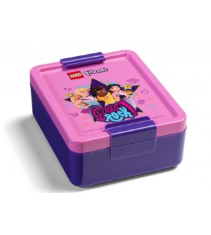 Cutie sandwich LEGO Friends - Girls Rock - Caserole și sticle de apă