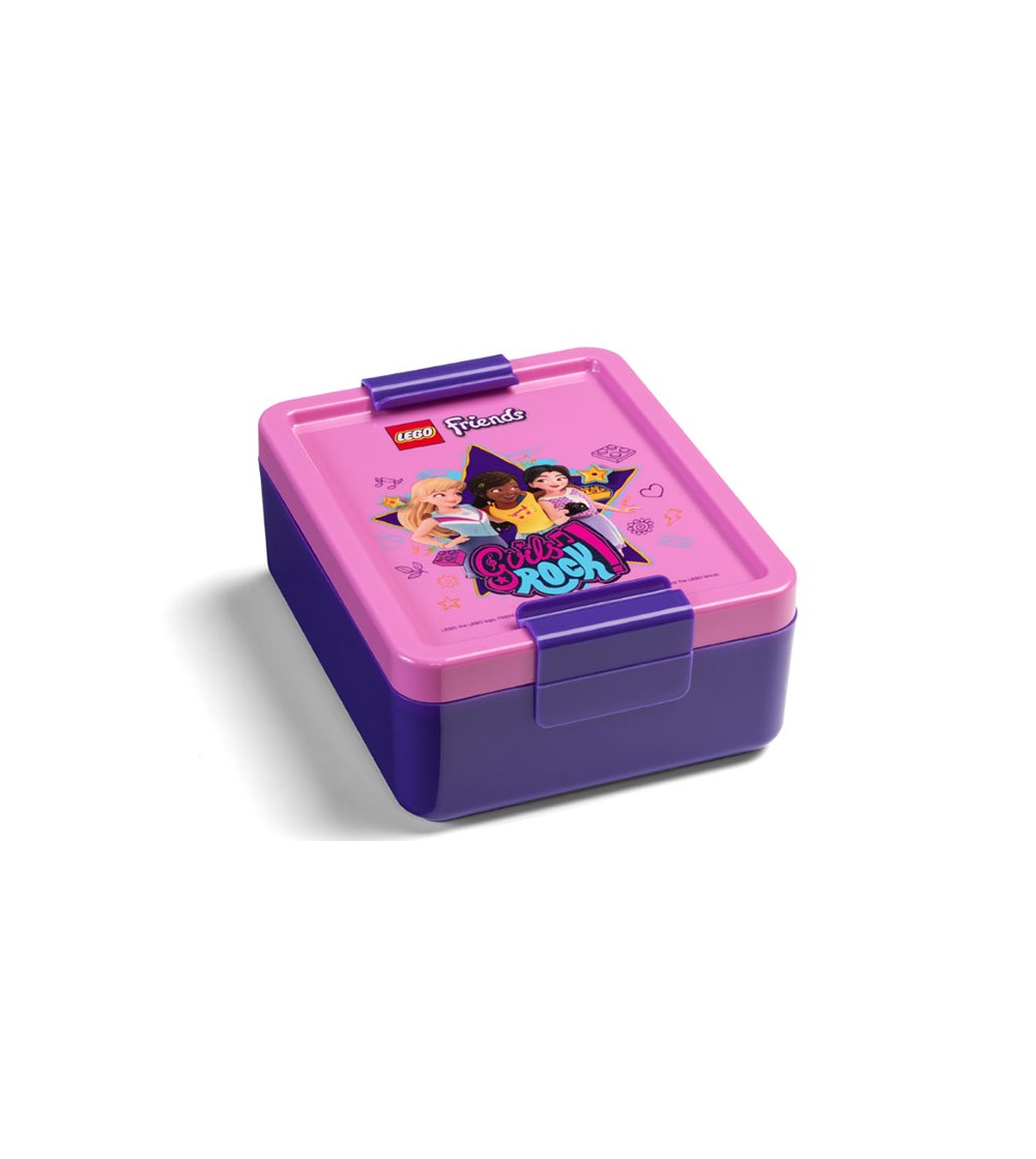 Cutie sandwich LEGO Friends - Girls Rock - Caserole și sticle de apă Cutie sandwich LEGO Friends - Girls Rock - Caserole și sticle de apă