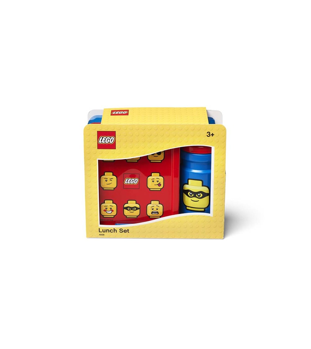 Set pentru pranz LEGO Classic albastru-rosu - Caserole și sticle de apă Set pentru pranz LEGO Classic albastru-rosu - Caserole și sticle de apă
