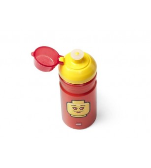 Set pentru pranz LEGO Iconic rosu-galben - Caserole și sticle de apă