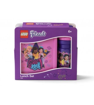 Set pentru pranz LEGO Friends - Girls Rock - Caserole și sticle de apă