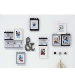 Cutie gri pentru 16 minifigurine - Organizare jucarii