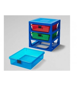 Organizator LEGO cu trei sertare - Organizare jucarii