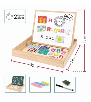 Tabla Magnetica Sevalet De Masa - Jucării creativ-educative