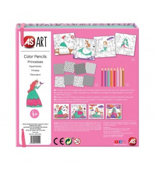 As Art Jocul Creioane Colorate Printese - Seturi de pictura și desenat