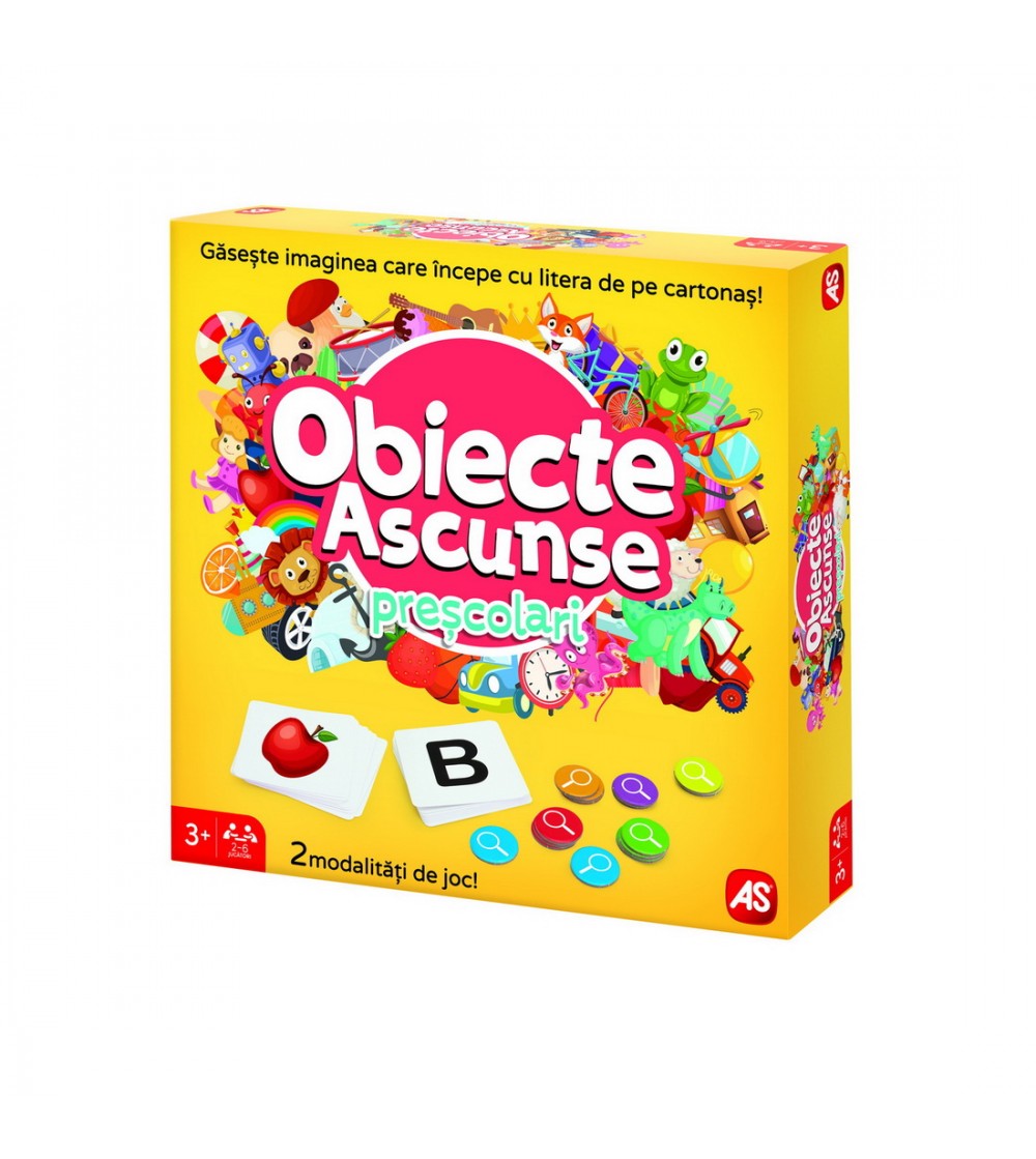 Joc Obiecte Ascunse Prescolari - Jocuri de masă