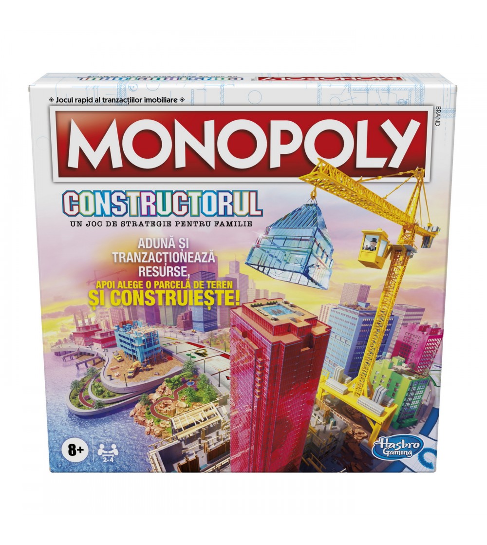 Monopoly Constructorul - Jocuri de masă