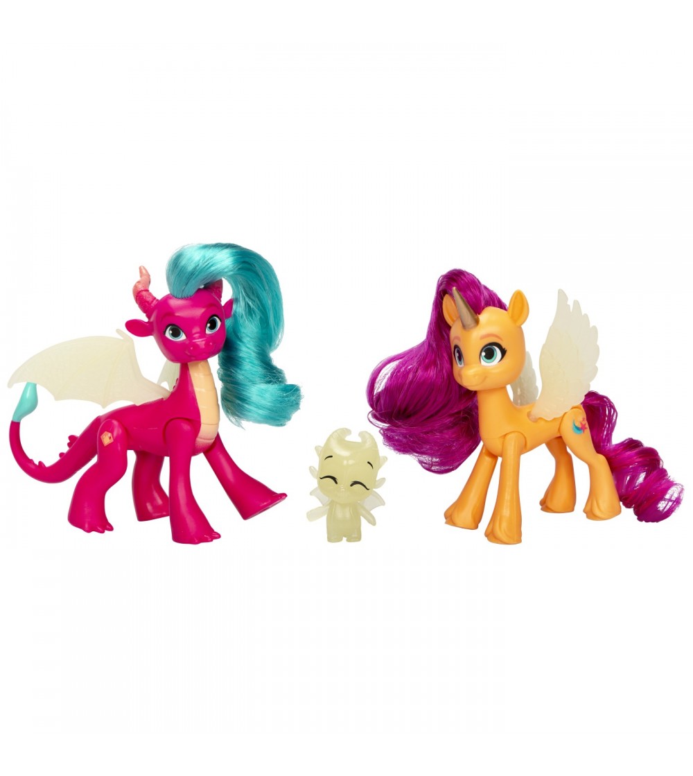 My Little Pony Set 2 Figurine Dezvaluirea Dragonului - Figurine