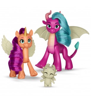 My Little Pony Set 2 Figurine Dezvaluirea Dragonului - Figurine