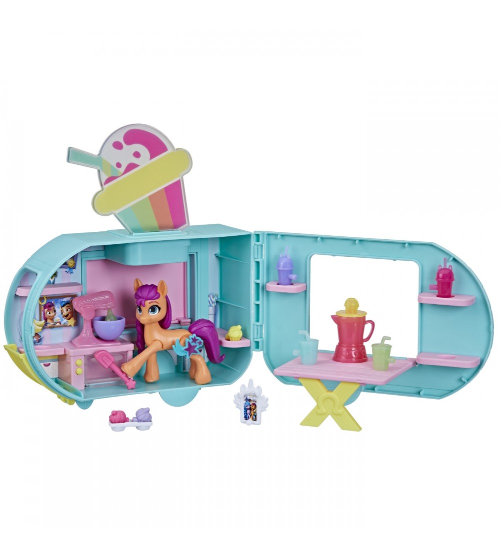 My Little Pony Rulota De Smoothie A Lui Sunny Starscout - Figurine My Little Pony Rulota De Smoothie A Lui Sunny Starscout - Figurine