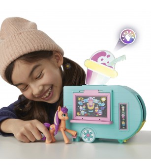 My Little Pony Rulota De Smoothie A Lui Sunny Starscout - Figurine My Little Pony Rulota De Smoothie A Lui Sunny Starscout - Figurine