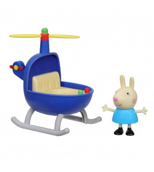 Peppa Pig Vehicul Cu Figurina Micul Elicopter - Figurine