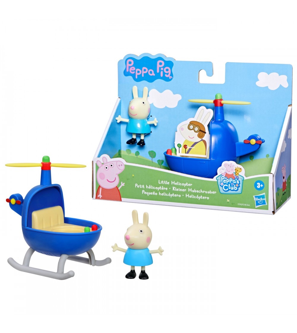 Peppa Pig Vehicul Cu Figurina Micul Elicopter - Figurine