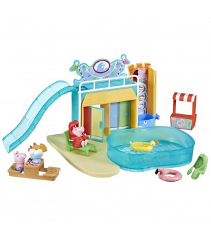 Peppa Pig Set De Joaca Parcul Acvatic Al Lui Peppa - Figurine