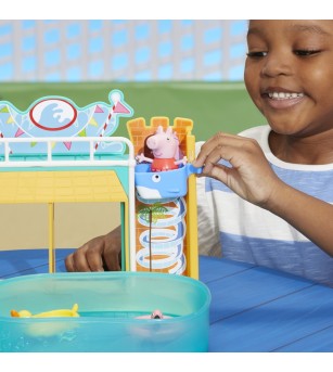 Peppa Pig Set De Joaca Parcul Acvatic Al Lui Peppa - Figurine
