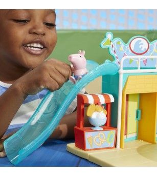 Peppa Pig Set De Joaca Parcul Acvatic Al Lui Peppa - Figurine