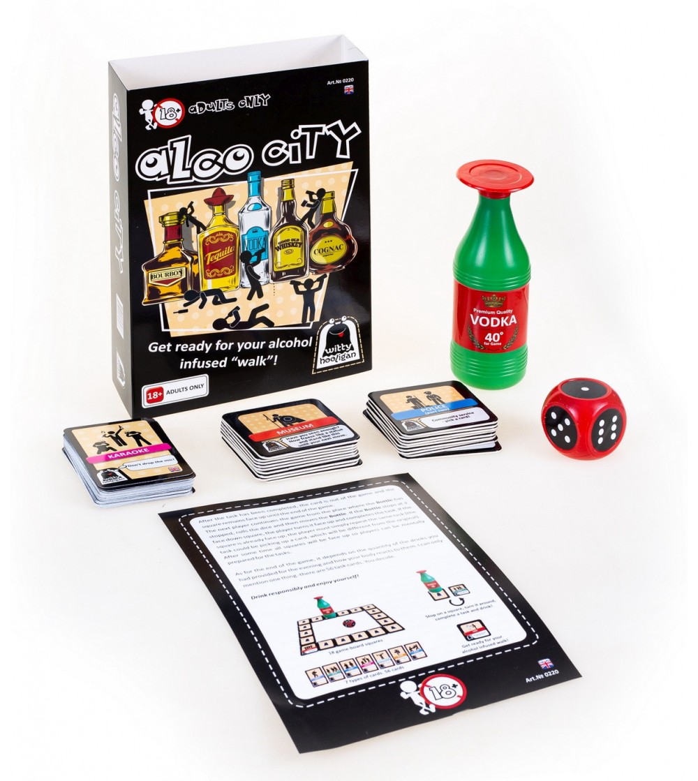 Joc Alco City In Limba Engleza - Jocuri de masă Joc Alco City In Limba Engleza - Jocuri de masă