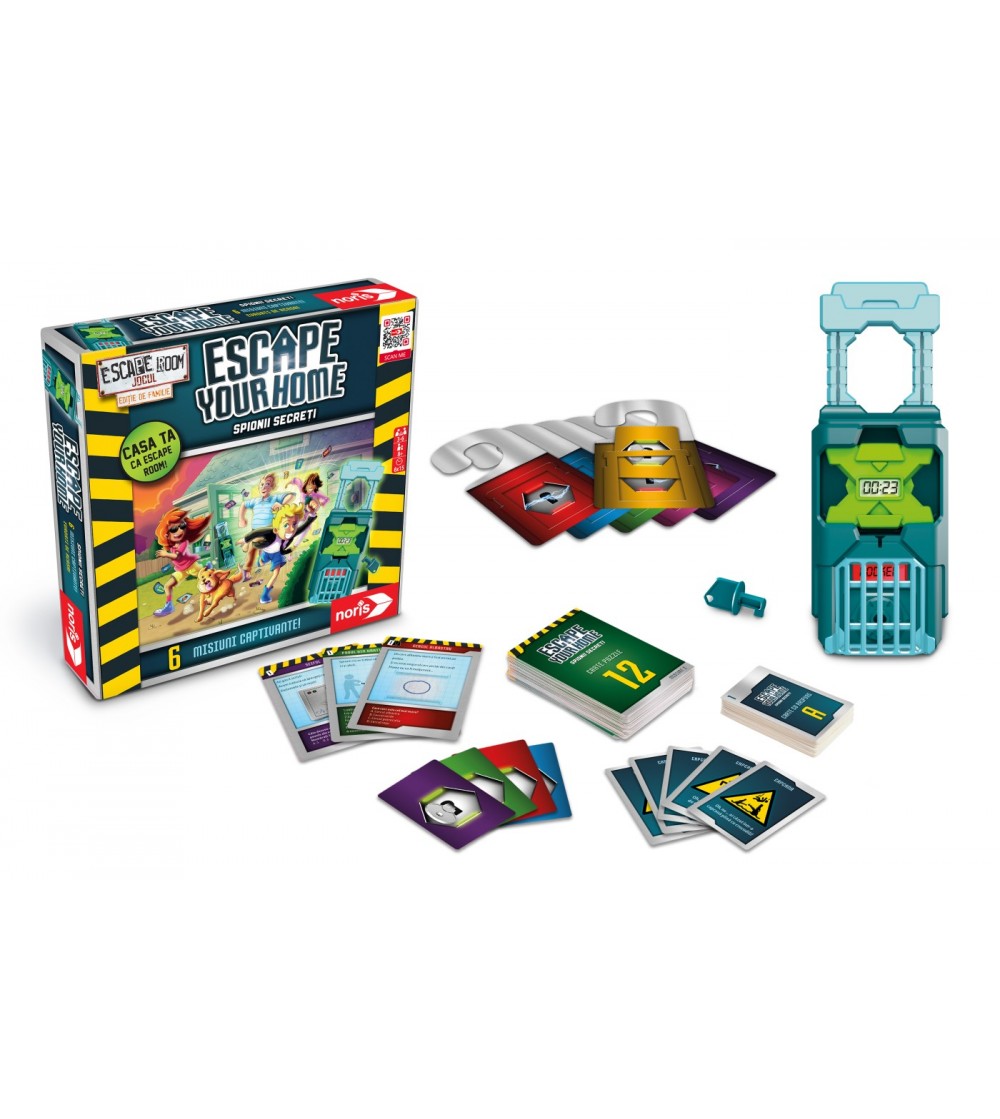 Joc Escape Your Home Spionii Secreti - Jocuri de masă