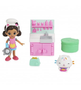Gabbys Dollhouse Set Pentru Gatit - Figurine