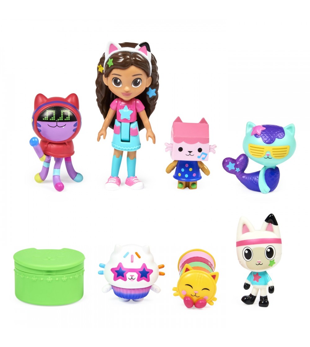 Gabbys Dollhouse Set 7 Figurine De Lux - Figurine Gabbys Dollhouse Set 7 Figurine De Lux - Figurine