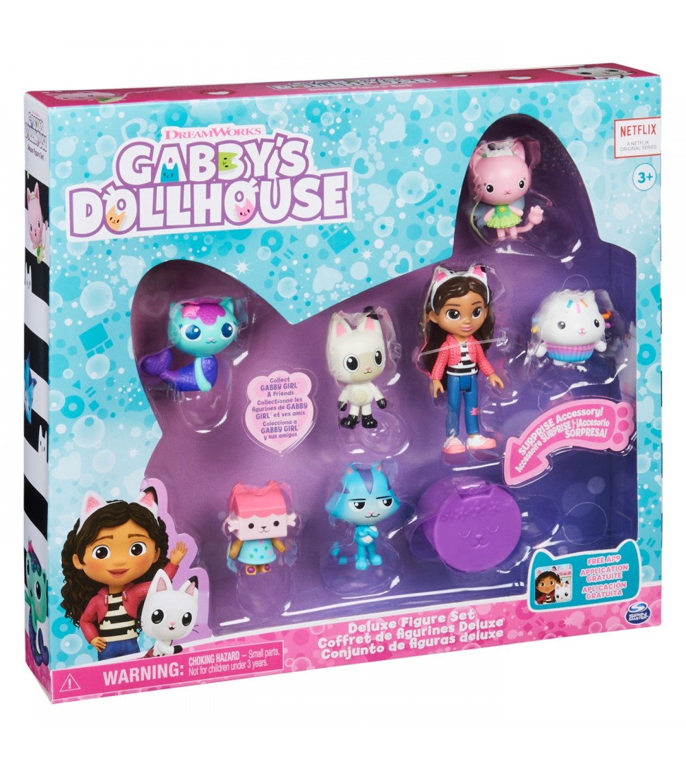 Gabbys Dollhouse Set 7 Figurine Deluxe - Figurine